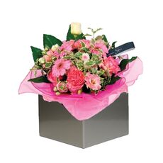 Stunning Pink Flowers Arrangement