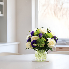 Lovely Lilac & Lime Bunch kitchen
