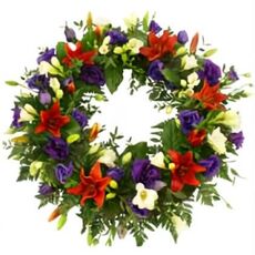 Wreath With Mixed Colours