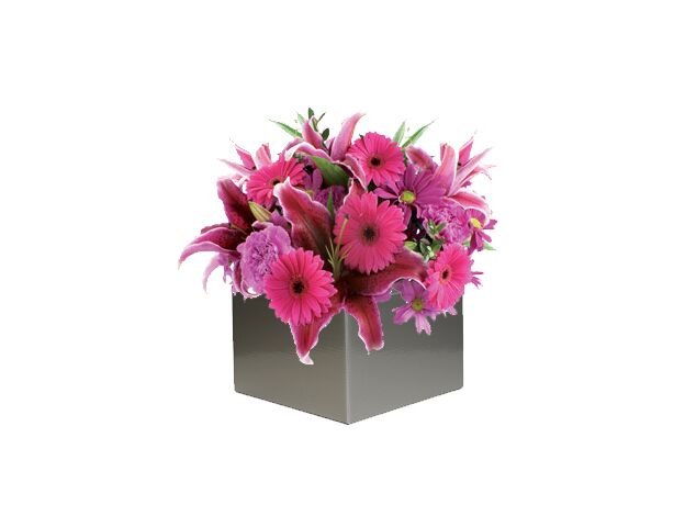 Pretty Pink Flowers Arrangement