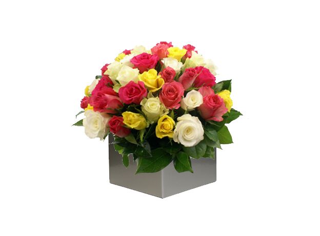 Beautiful Mixed Rose Arrangement