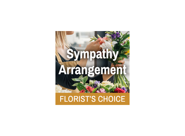 Florists Choice Sympathy Arrangement