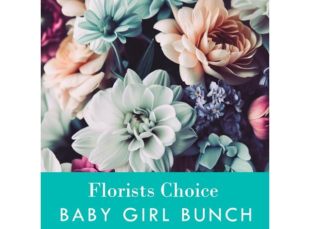 Florists Choice Baby Girl Bunch