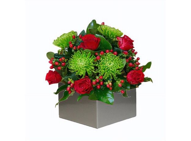 Red Flowers Arrangement