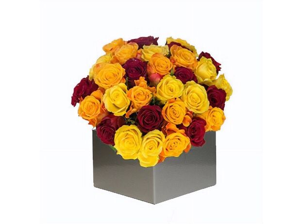 Rose Fire Arrangement