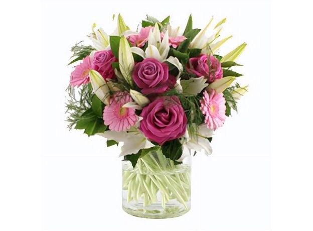 Rose, Gerbera & Lilies Bunch