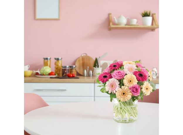 Pastel Gerbera's Bunch kitchen life